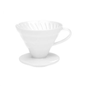 Dripper na kávu bílý porcelán