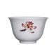 Porcelánová miska na čaj 120ml - květy
